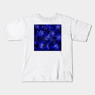Blue Inspired 283 by Kristalin Davis Kids T-Shirt
